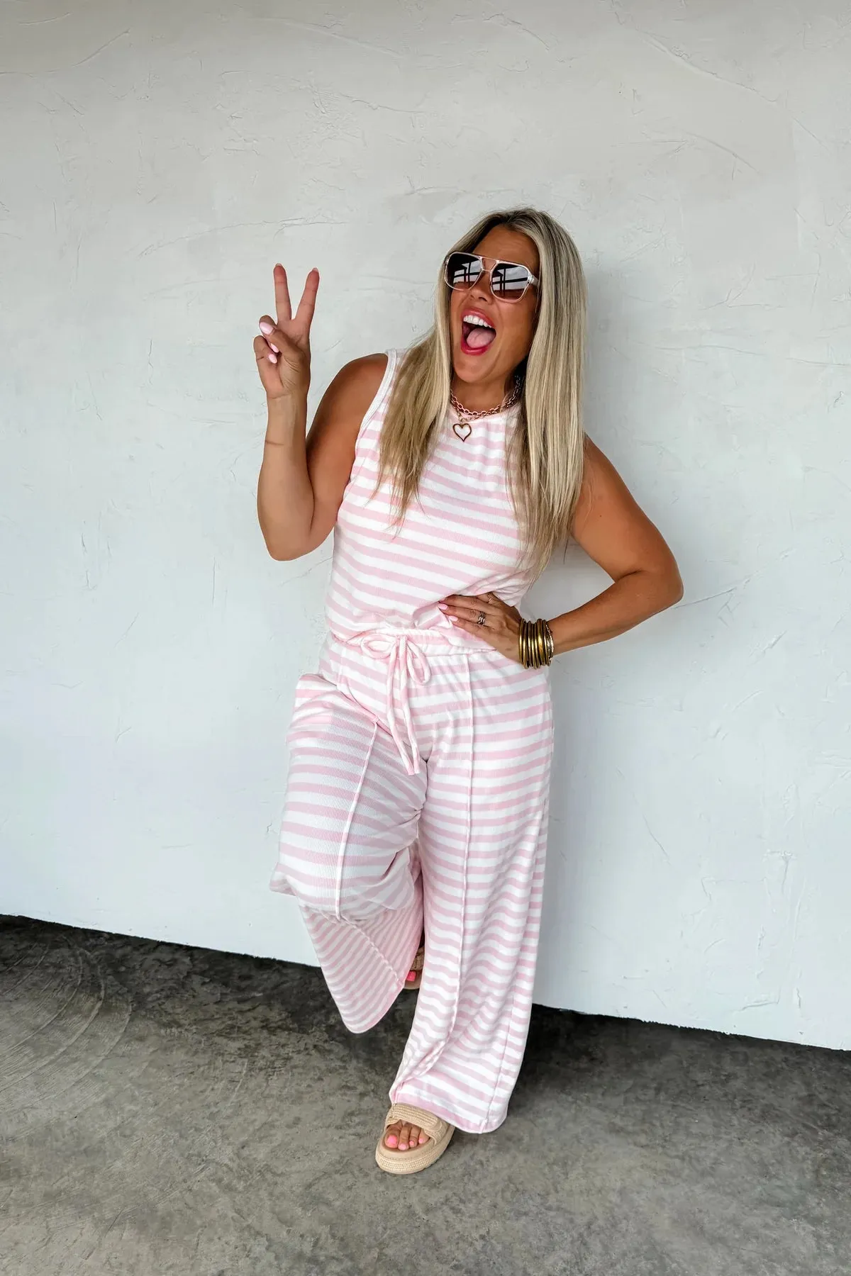 CLOSED PREORDER: Haven Stripe Lounge Set