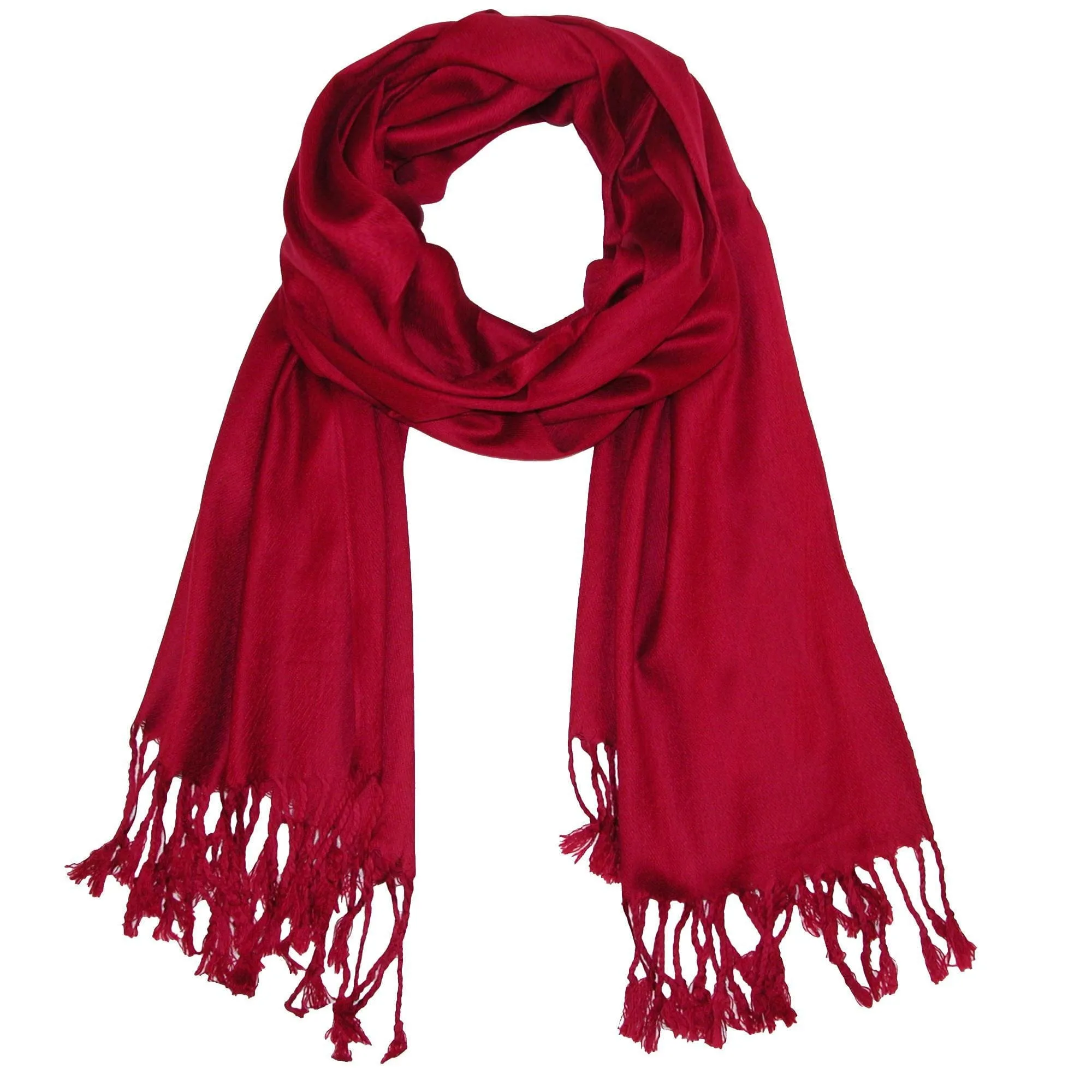 CTM® Women's Classic Pashmina Shawl Wraps