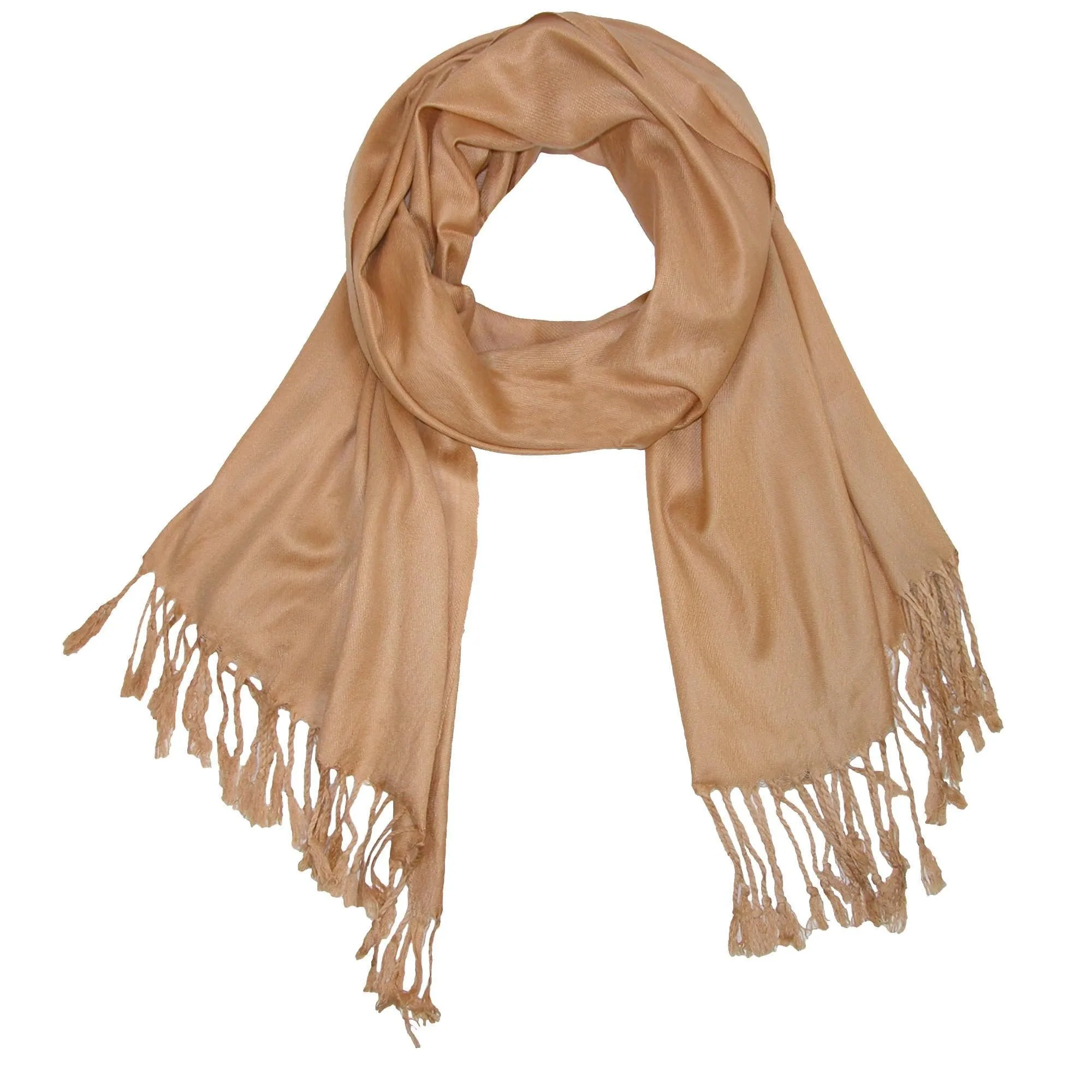 CTM® Women's Classic Pashmina Shawl Wraps
