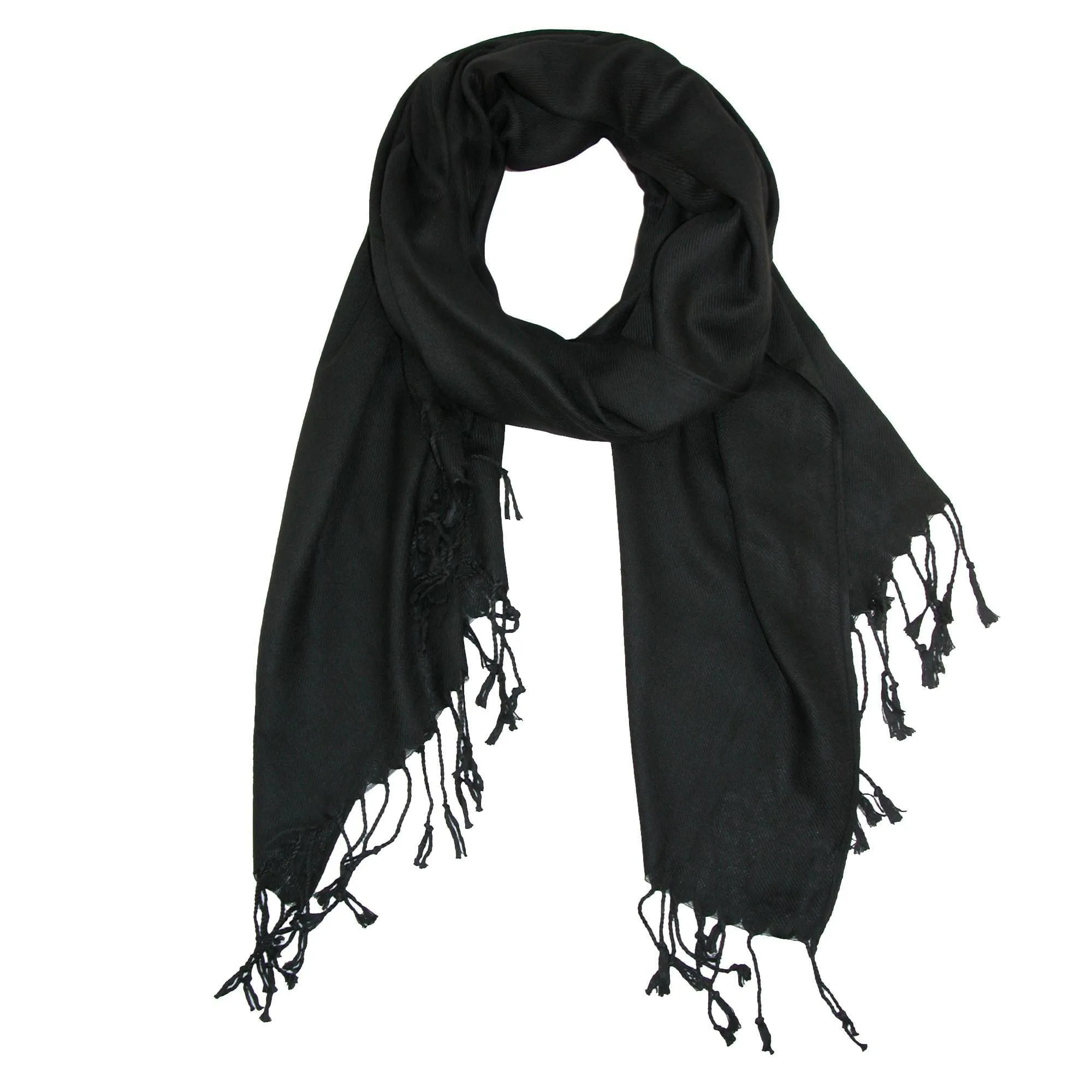 CTM® Women's Classic Pashmina Shawl Wraps