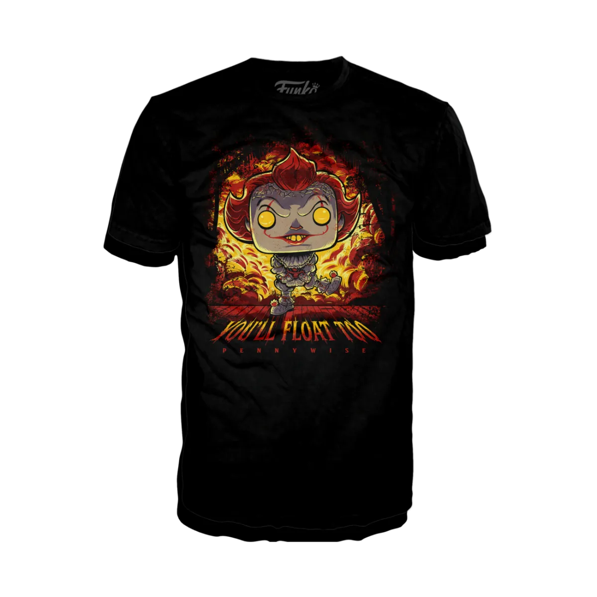 IT Pennywise Flame Funko Pop! Loose Tee