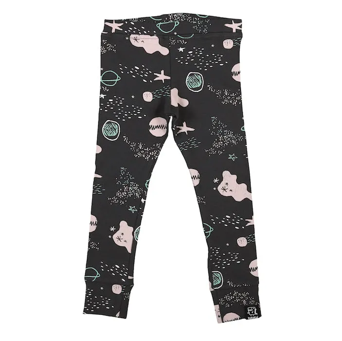Kukukid Leggings Graphit Planets