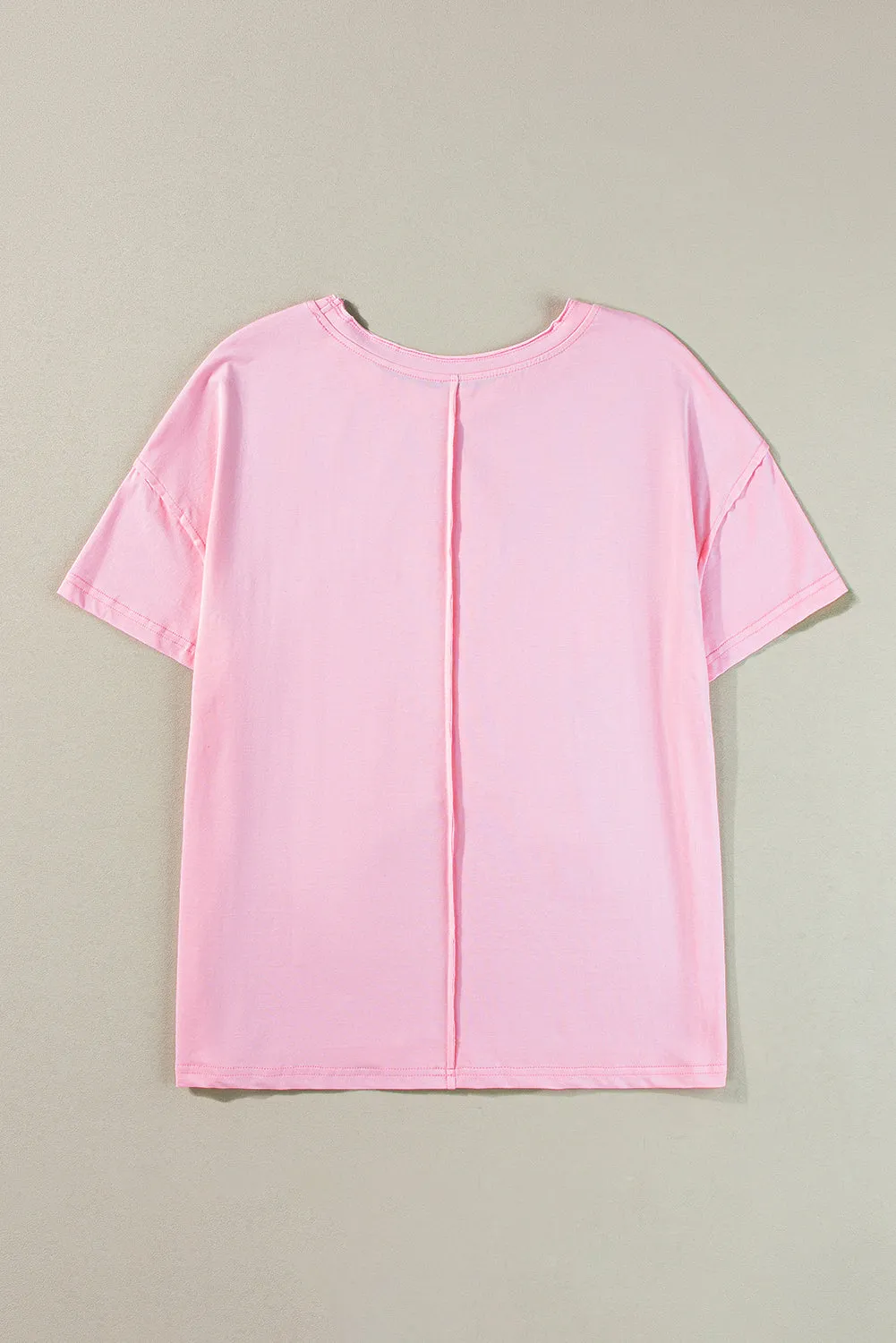 Star Patchwork Loose T-shirt